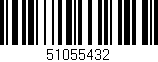 Código de barras (EAN, GTIN, SKU, ISBN): '51055432'