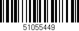 Código de barras (EAN, GTIN, SKU, ISBN): '51055449'