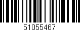 Código de barras (EAN, GTIN, SKU, ISBN): '51055467'