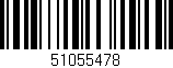 Código de barras (EAN, GTIN, SKU, ISBN): '51055478'
