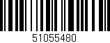 Código de barras (EAN, GTIN, SKU, ISBN): '51055480'