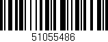 Código de barras (EAN, GTIN, SKU, ISBN): '51055486'