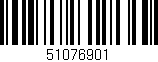 Código de barras (EAN, GTIN, SKU, ISBN): '51076901'