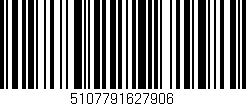 Código de barras (EAN, GTIN, SKU, ISBN): '5107791627906'