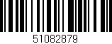 Código de barras (EAN, GTIN, SKU, ISBN): '51082879'