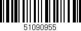 Código de barras (EAN, GTIN, SKU, ISBN): '51090955'