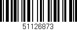 Código de barras (EAN, GTIN, SKU, ISBN): '51126873'
