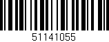 Código de barras (EAN, GTIN, SKU, ISBN): '51141055'