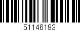 Código de barras (EAN, GTIN, SKU, ISBN): '51146193'