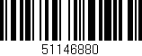 Código de barras (EAN, GTIN, SKU, ISBN): '51146880'