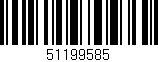 Código de barras (EAN, GTIN, SKU, ISBN): '51199585'