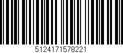 Código de barras (EAN, GTIN, SKU, ISBN): '5124171578221'