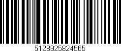 Código de barras (EAN, GTIN, SKU, ISBN): '5128925824565'