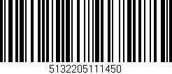 Código de barras (EAN, GTIN, SKU, ISBN): '5132205111450'