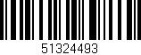 Código de barras (EAN, GTIN, SKU, ISBN): '51324493'