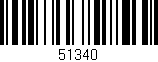 Código de barras (EAN, GTIN, SKU, ISBN): '51340'