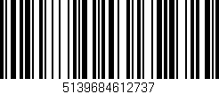 Código de barras (EAN, GTIN, SKU, ISBN): '5139684612737'