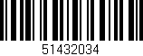 Código de barras (EAN, GTIN, SKU, ISBN): '51432034'