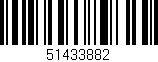 Código de barras (EAN, GTIN, SKU, ISBN): '51433882'