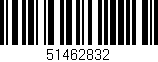 Código de barras (EAN, GTIN, SKU, ISBN): '51462832'