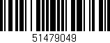 Código de barras (EAN, GTIN, SKU, ISBN): '51479049'