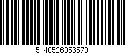 Código de barras (EAN, GTIN, SKU, ISBN): '5148526056578'