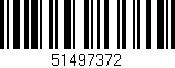 Código de barras (EAN, GTIN, SKU, ISBN): '51497372'