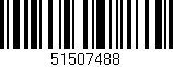 Código de barras (EAN, GTIN, SKU, ISBN): '51507488'