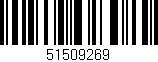 Código de barras (EAN, GTIN, SKU, ISBN): '51509269'