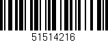 Código de barras (EAN, GTIN, SKU, ISBN): '51514216'