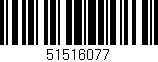 Código de barras (EAN, GTIN, SKU, ISBN): '51516077'