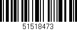 Código de barras (EAN, GTIN, SKU, ISBN): '51518473'