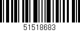 Código de barras (EAN, GTIN, SKU, ISBN): '51518683'