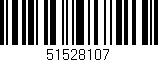 Código de barras (EAN, GTIN, SKU, ISBN): '51528107'