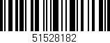 Código de barras (EAN, GTIN, SKU, ISBN): '51528182'