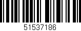 Código de barras (EAN, GTIN, SKU, ISBN): '51537186'