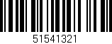 Código de barras (EAN, GTIN, SKU, ISBN): '51541321'