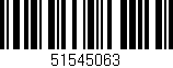 Código de barras (EAN, GTIN, SKU, ISBN): '51545063'