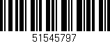 Código de barras (EAN, GTIN, SKU, ISBN): '51545797'