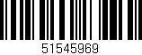 Código de barras (EAN, GTIN, SKU, ISBN): '51545969'