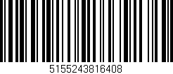 Código de barras (EAN, GTIN, SKU, ISBN): '5155243816408'