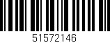 Código de barras (EAN, GTIN, SKU, ISBN): '51572146'