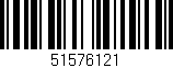 Código de barras (EAN, GTIN, SKU, ISBN): '51576121'