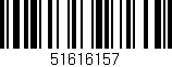 Código de barras (EAN, GTIN, SKU, ISBN): '51616157'