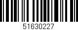 Código de barras (EAN, GTIN, SKU, ISBN): '51630227'