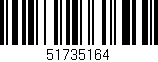 Código de barras (EAN, GTIN, SKU, ISBN): '51735164'