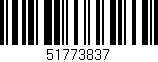 Código de barras (EAN, GTIN, SKU, ISBN): '51773837'