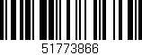 Código de barras (EAN, GTIN, SKU, ISBN): '51773866'