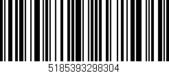 Código de barras (EAN, GTIN, SKU, ISBN): '5185393298304'