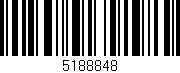 Código de barras (EAN, GTIN, SKU, ISBN): '5188848'